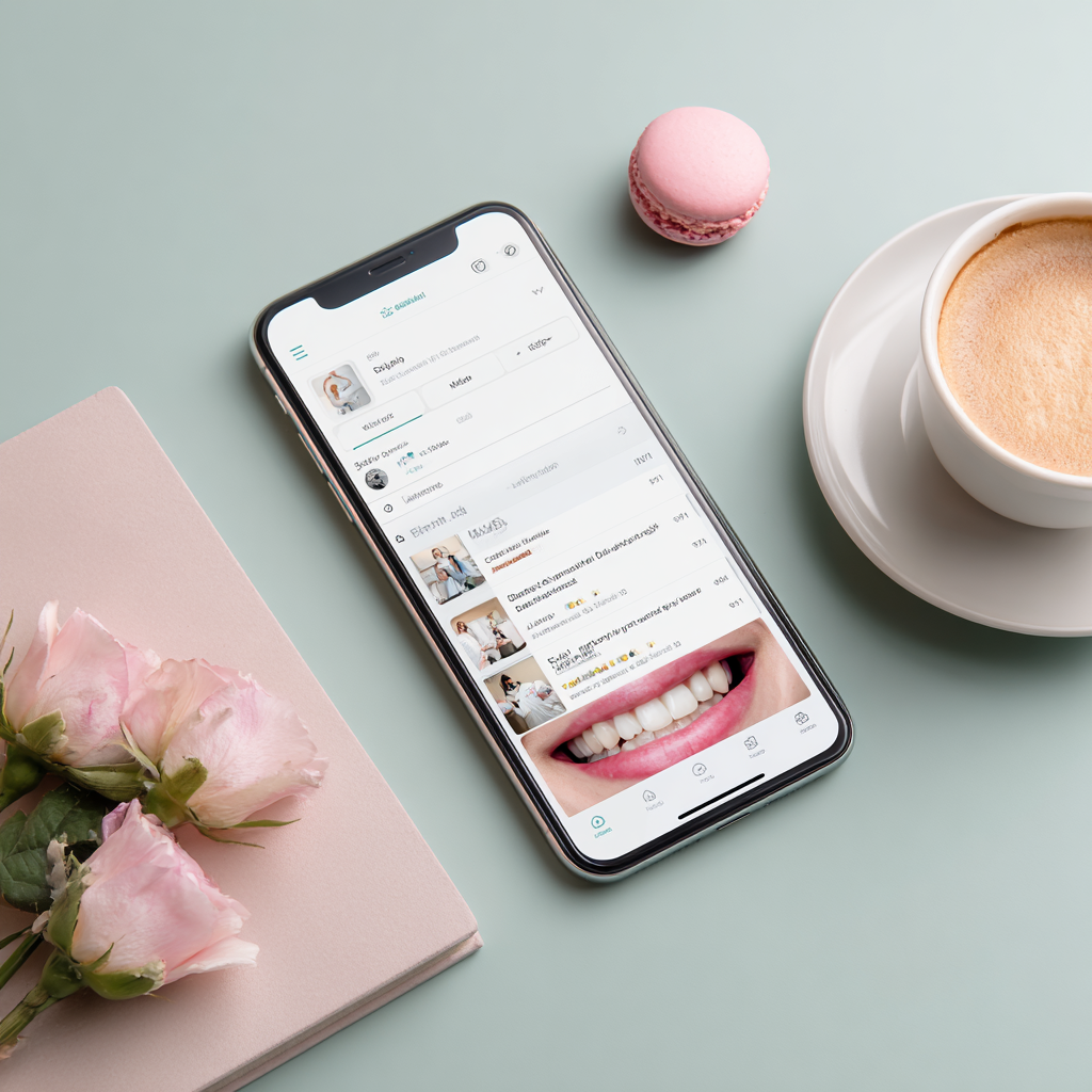 Aria AI dental receptionist persona, built in Newport Beach, California